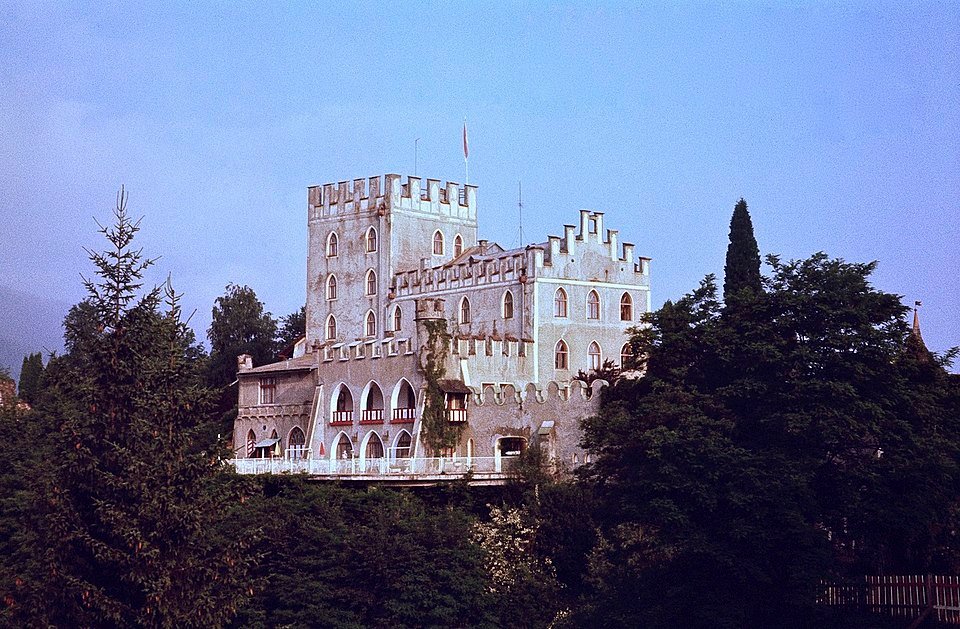 Schloss Itter (Itter Castle) in July 1979. Photo by S.J. Morgan.